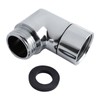 Aevercl Adjustable 90 Degree Shower Head Elbow Adapter for Wall