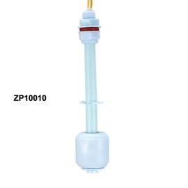 uxcell PP Float Switch for Water Pump Tank Liquid Water Level Sensor M10 115mm Length Blue 2pcs