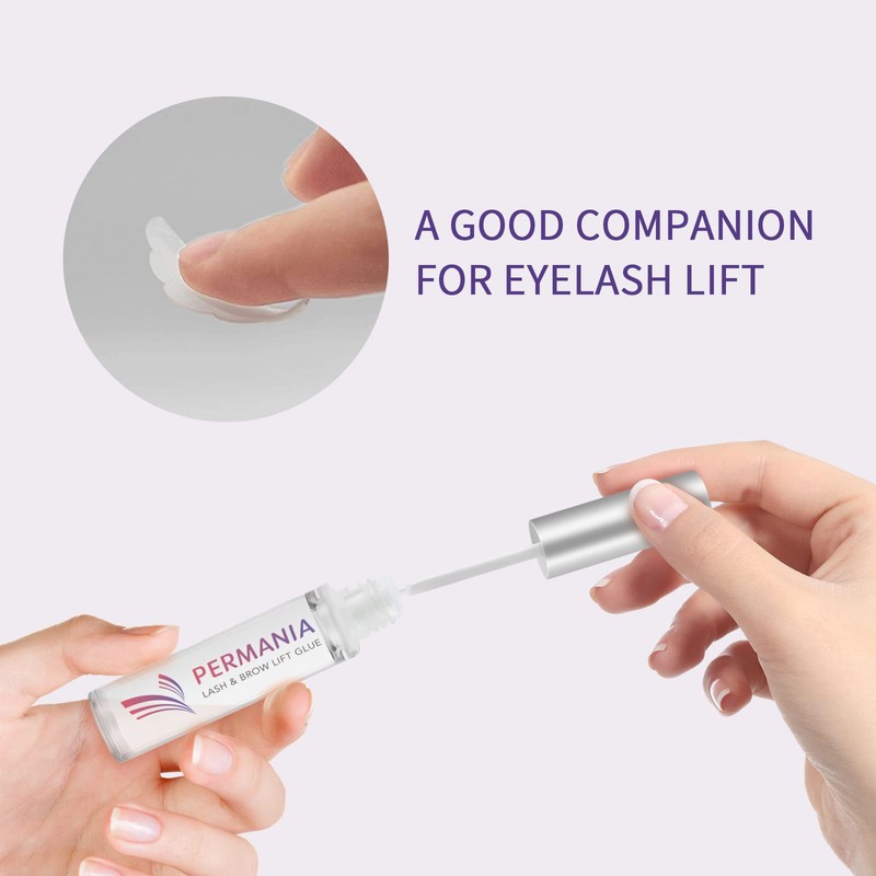 PERMANIA Wimpernlifting Kleber,Lash Lifting Kleber,Wimpernkleber Wasserfest-Schnell trocknend, hÃ¤lt 6 Wochenï¼7mlï¼