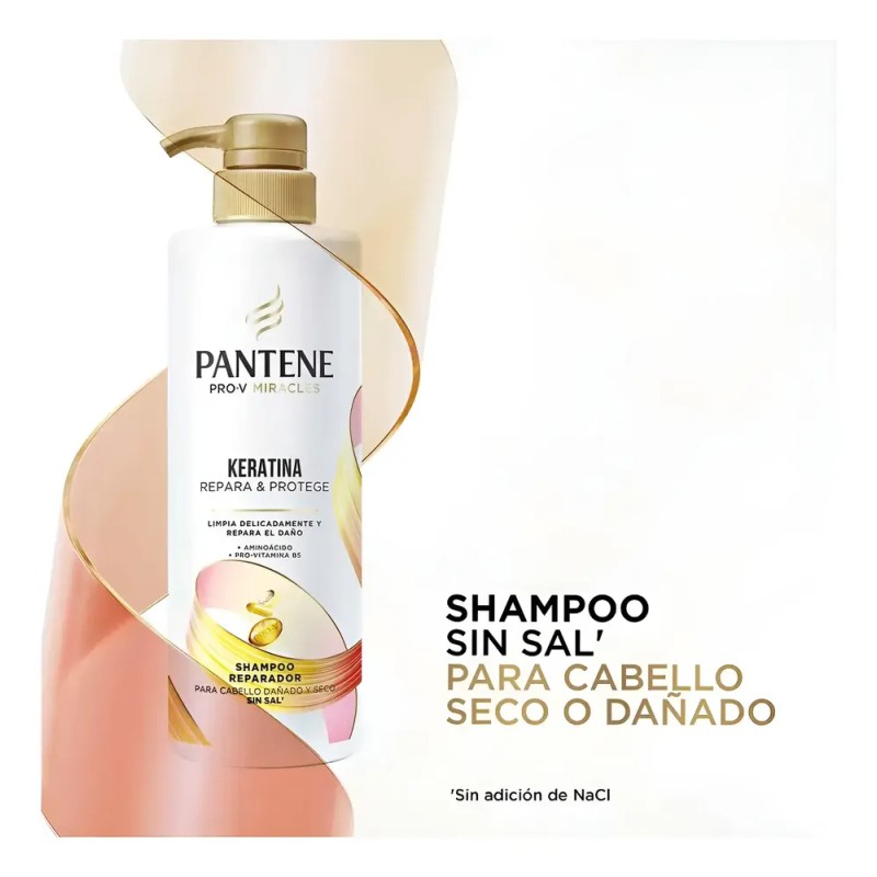 Shampoo Pantene Pro-v Keratina Repara & Protege 510 Ml