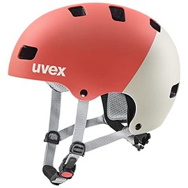 Uvex Kid 3 cc Robust Helmet for Children, Individual Size Adjustment, Optimised Ventilation, Orange, 55 – 58 cm