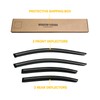 CMVT Auto Window Visor for 2009-2015 Nissan Maxima, Out-Channel Rain