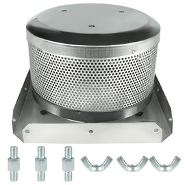 Patio Burner Grid with Base Replacement Part Premium 304 Stainless Steel Patio Heater Grid fits Most Patio Heaters