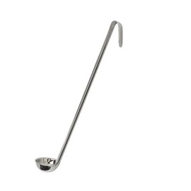 Stainless Steel Soup Ladle with Long Handle, 0.5-16 oz Capacity, Measuring Spoon for Soup, Sauce & Gravy (1/2 oz)