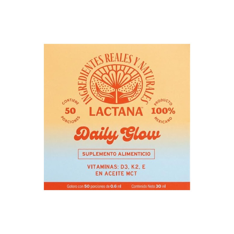 Daily Glow, Vitamina D3 + K2, MCT (aceite de coco),