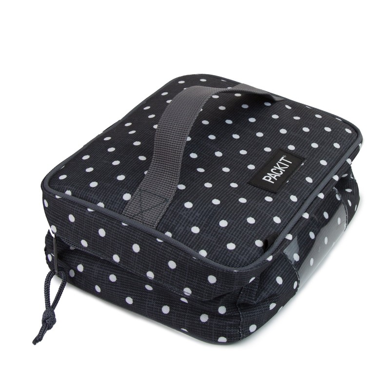 PackIt Freezable Baby Bottle Cooler for Breastmilk and Formula, Polka