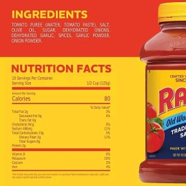 Ragu Old World Style Traditional Pasta Sauce (45 oz., 3 pk.) Great Price