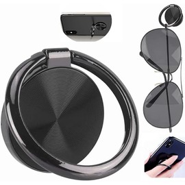 MGQFY Sunglass Holder for Car Dash,Eyeglasses Hanger for car,Cell Phone Holder Stand,Mini Hanger for Mask Car Dashboard,Glasses Holder for Car,Home,Office,etc (black)