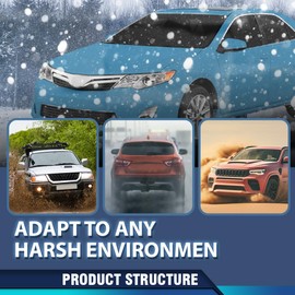 PIT66 Front Engine Splash Shield Under Cover,Compatible with Toyota Camry 2012 2013 2014 Left & Right, Direct Aftermarket Replacement for #5144106150