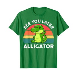 See you Later Alligator-Shirt Kids Toddler Crocodile Funny T-Shirt