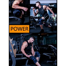 Knee Braces, Knee Compression Sleeves, Joint Support Devices - 2 Pack for Both Women and Men, Ideal for Workout, Sports, Gym Fitness, and Alleviating Knee Pain from ACL, Arthritis, Meniscus Tear