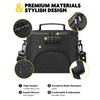 Insulated Lunch Bag with Combination Lock - Durable Leakproof Soft