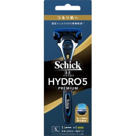 Hydro Schick Hydro 5 Premium Skin Holder (Includes Blade + 1 Replacement Blade), Skin Guard Included, 5 Blades, Silver