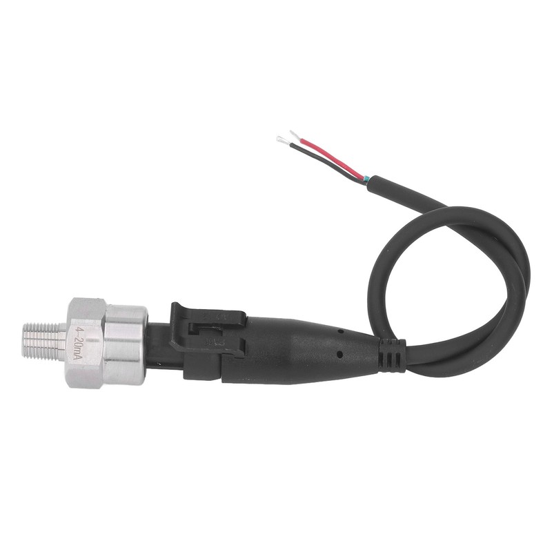 Pressure Transducer 4‑20ma Sender Stainless Steel Sensor 1/8in 27NPT Thread