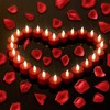 LED Tea Lights Candles- 24PACK Red Flameless Candles Realistic and