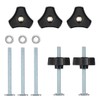 Toolcool M8 T Track Bolts Knob Kit 4 Inch T