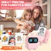 Thermal Mini Printer, X2 Inkless Sticker Maker with Thermal Papers