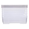 Best Kept 6 Bin Pack, Long Home Organizer Storage Boxes