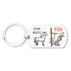 Boss Appreciation Gift Keychain for Women Men Funny Boss Key