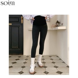 SOIM Mink Maternity Leggings 1pair, Color#$%Size:Charcoal(156cm or less)-M