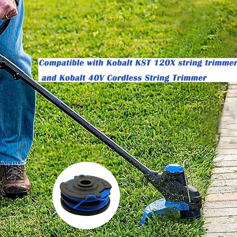 6Pcs 0.065" 20Ft KST-120X String Trimmer Replacement Spool, Weed Eater