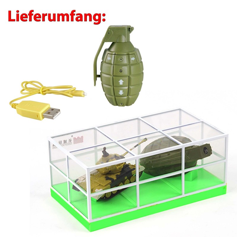 HSP Himoto U.S. M26 Pershing RC Mini Remote Controlled Tank