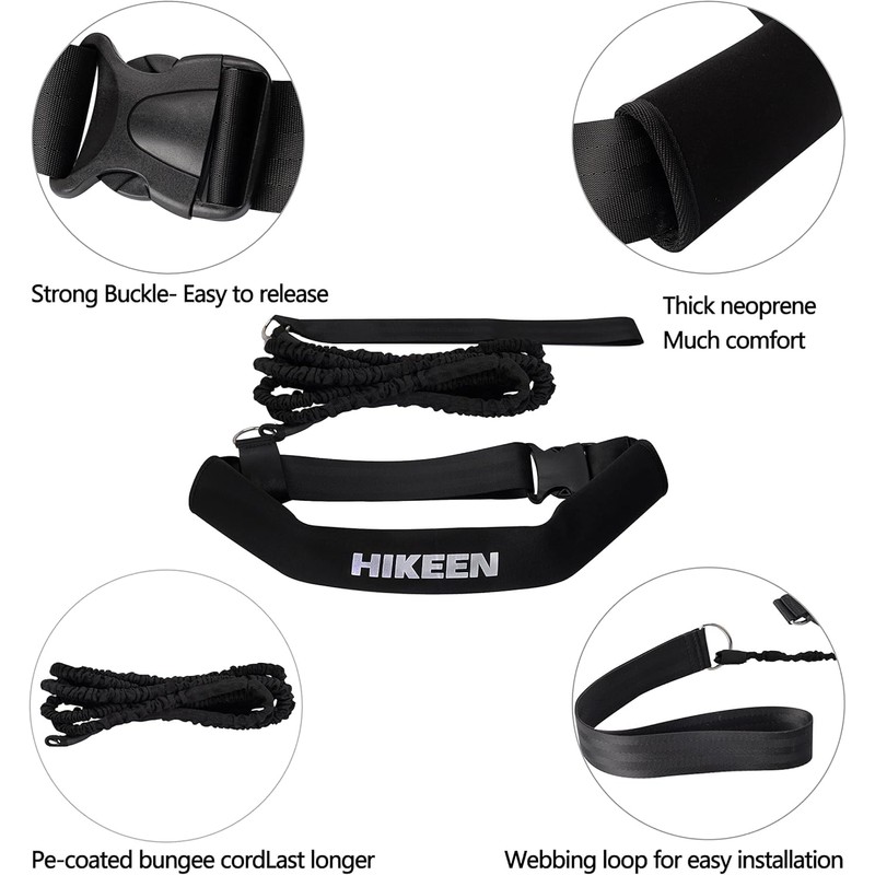 2Pack Swimming Training Belt 4M Swimming Tether Swim in Place
