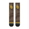 Stance 01003 PADRES DYE BROWN Socks, BROWN (01003), L