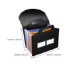 Operitacx Accordion File Organizer with Handle Expanding File Folder for