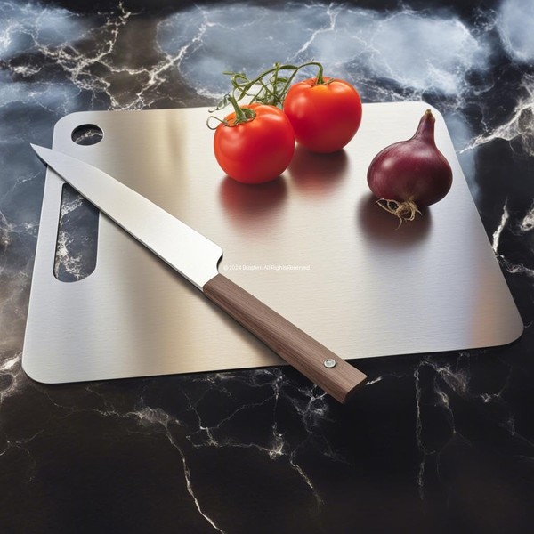 Busstier Paslanmaz Çelik Kesim Panosu, Metal Kesme Tahtası, 304 Kalite