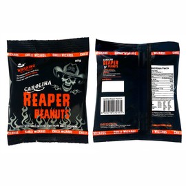 Insane Reaper Peanuts - Hot as Hell Seasoned Peanuts 2 x 80g - Twin Pack