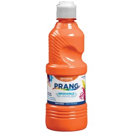 Prang Washable Tempera Paint, Orange, 16 Oz., 1 Count