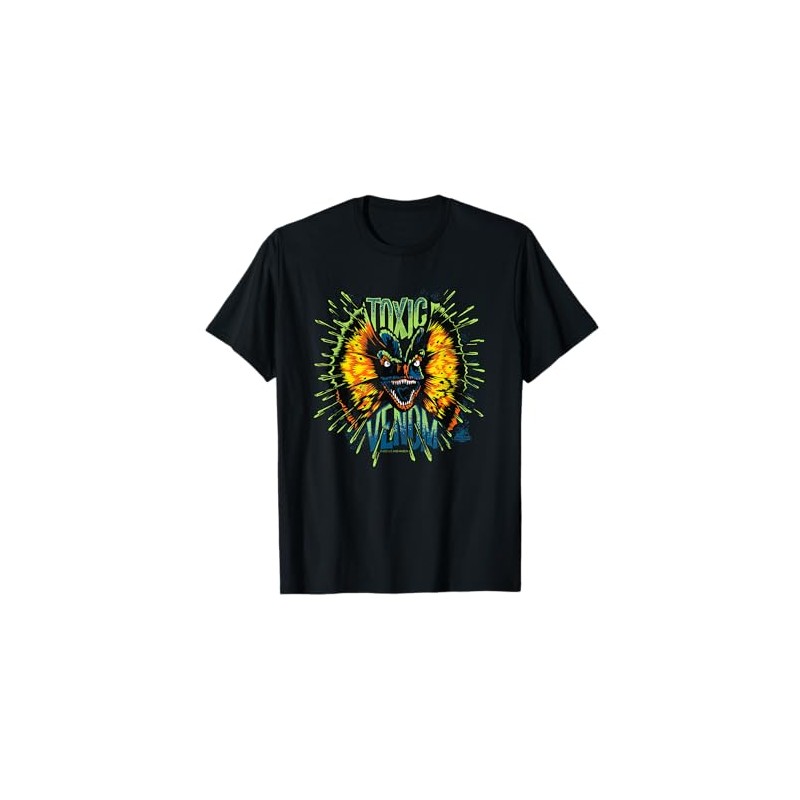 Jurassic Park Neon Toxic Venom Dilophosaurus T-Shirt