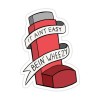 Generic 6-pack funny inhaler it aint easy bein wheezy sticker