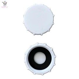 SOTL® 2X 32mm Blanking Cap Washer Washing Machine Dishwasher Taps Tool Plumbing Appliance Trap