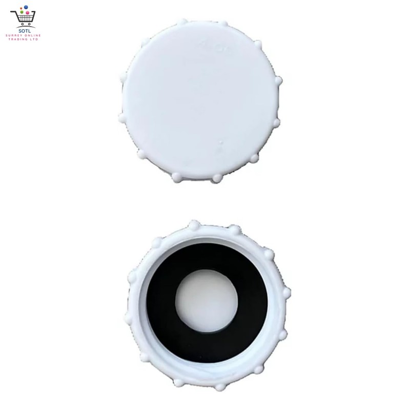 SOTL® 2X 32mm Blanking Cap Washer Washing Machine Dishwasher Taps