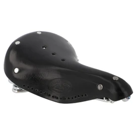 Gusti Angelo D. Leather Saddle Vintage Retro Saddle with Suspension Bicycle City Bike Brown Genuine Leather