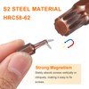 sourcing map 2pcs M10 Torx Screwdriver Bit 10mm Hex Shank