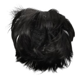 WOONEKY Short Straight Wig with Bangs for Women Cute Mushroom Head Style Natural Looking Synthetic Hair Wig for Parties and Everyday Wear