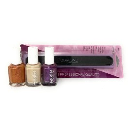 Essie Nail Polish - lots of 3 - with Free Nail file with case