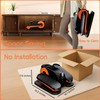 Under Desk Elliptical Machine,Foot Exerciser for Seniors Fully Assembled, Quiet