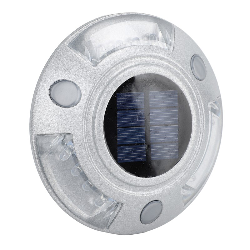 Solar Deck Lights Driveway Dock Lights 12 Led IP68 Waterproof