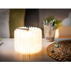 Gingko Smart Booklight- Linen Mini Coffee Brown