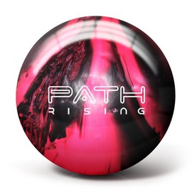 Pyramid Path Rising Bowling Ball (Black/Hot Pink, 15lb)