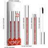 Bluemega Brillo Labial Peel-off, Set de 3- Fórmula Tipo Gel,