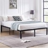 VECELO 14" Queen Size Bed Frame Metal Platform/Mattress Foundation/No Box