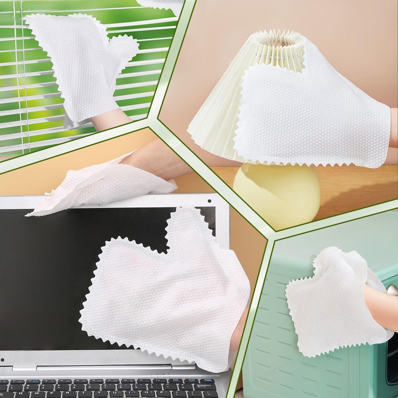 Betinyar 50pcs Multi-Purpose Washable Dusting Gloves, Dusting Gloves for House
