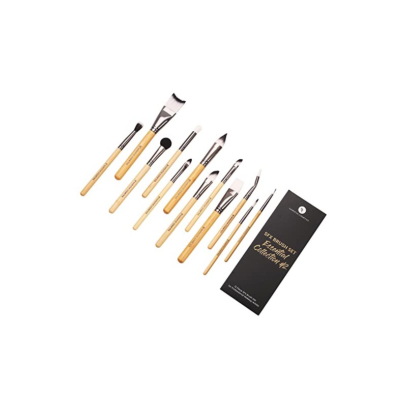 Set de brochas SFX de Narrative Cosmetics, Coleccin Esencial 2,