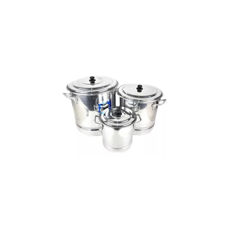 VAP2000 Jgo De 4 Vaporeras 30 20 12 6 Lts