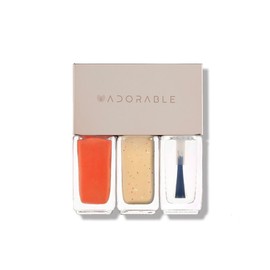 Adorable Pregnancy nail polish that removes without acetone, summer edition, 1 piece, 15ml, No.21 Passion Fruit / 어도러블 아세톤 없이 지우는 임산부 매니큐어 썸머에디션, 1개, 15ml, No.21 패션후르츠